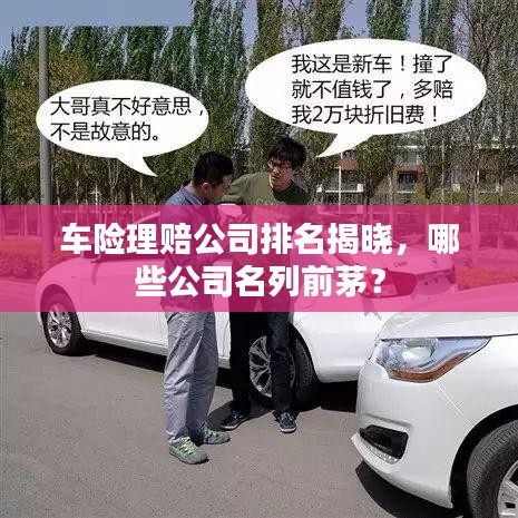 車險理賠公司排名揭曉，哪些公司名列前茅？