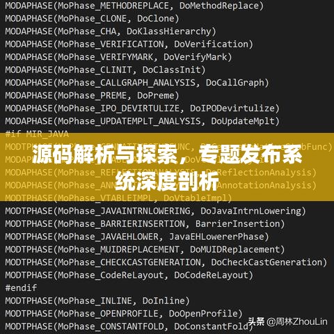 源碼解析與探索，專題發(fā)布系統(tǒng)深度剖析