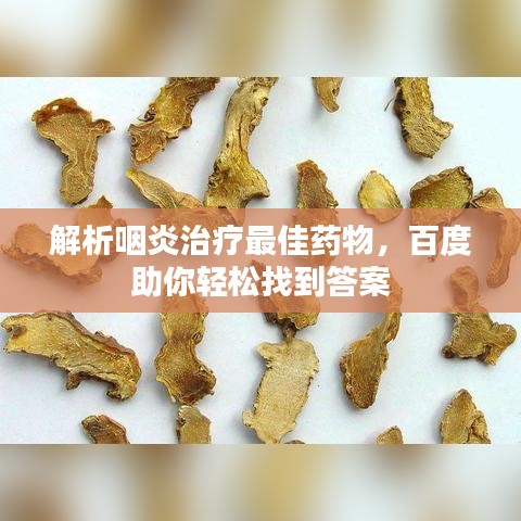 解析咽炎治療最佳藥物，百度助你輕松找到答案