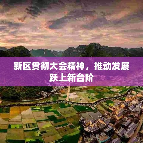 新區(qū)貫徹大會(huì)精神，推動(dòng)發(fā)展躍上新臺(tái)階